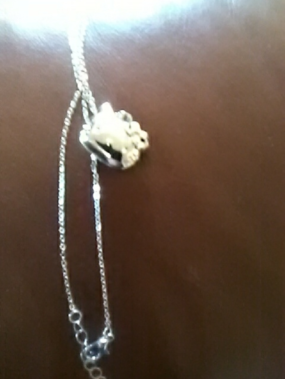 Hello Kitty Opens Pendant Necklace Girls\ Womens